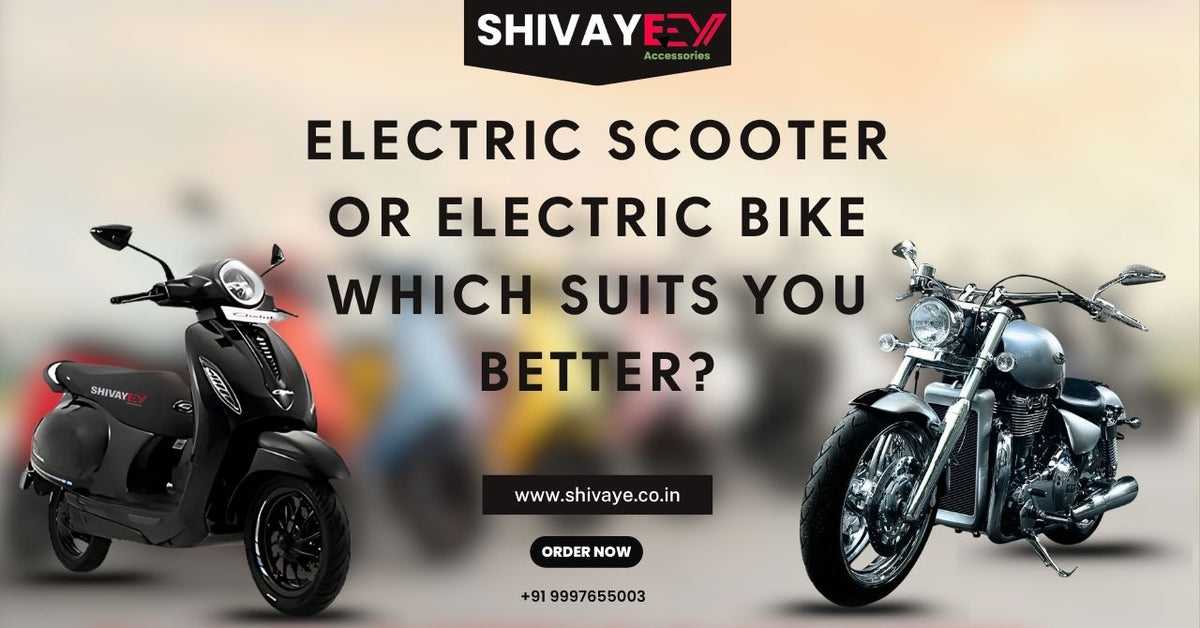 Electric Scooter or Electric Bike – Which Suits You Better?