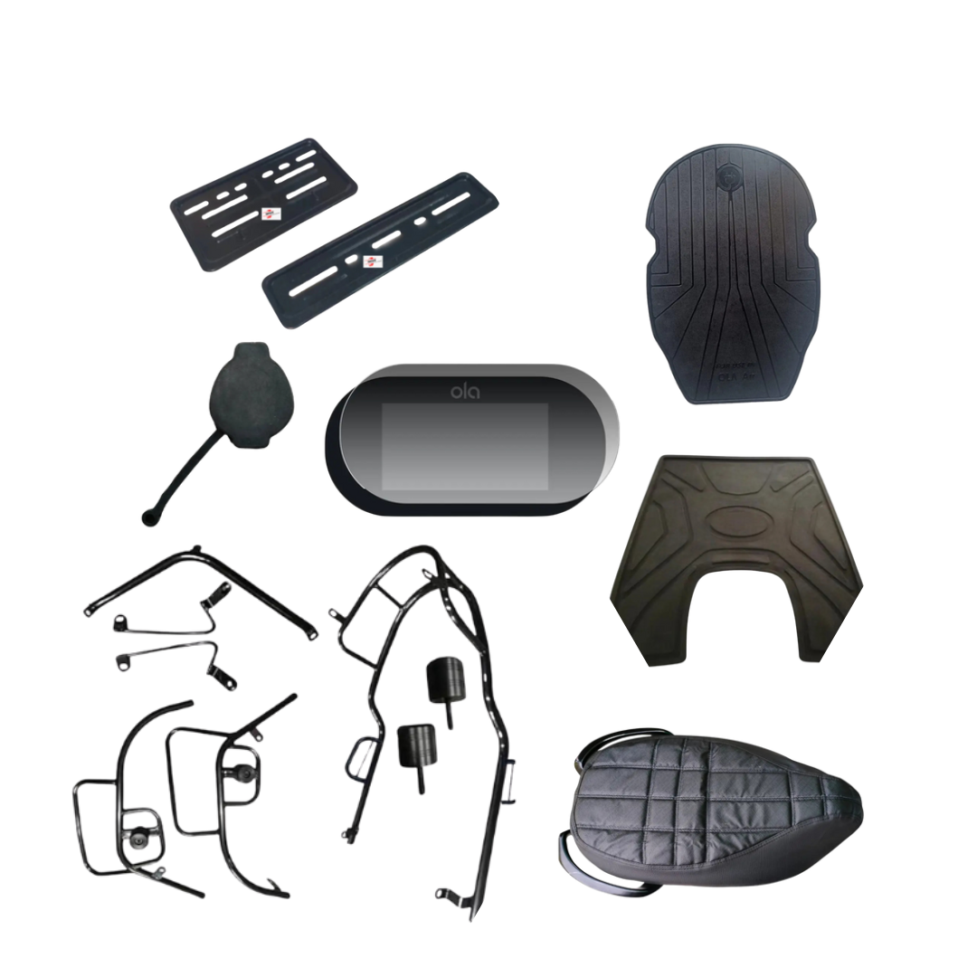All In Combo Kit With Motta Pipe Crash Guard For Ola S1 X/S1 X+/Gen 3