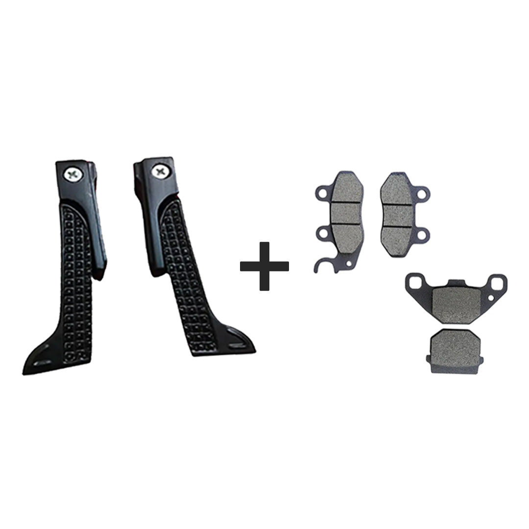 Side footrest + Brake pads (ola s1 and s1 pro first gen )