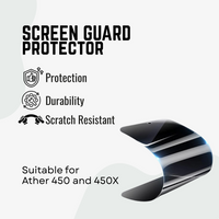 Glossy screen guard protector for Ather 450 and 450X