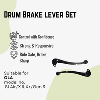Ola Drum Brake lever Set for ola S1 Air/X & X+/Gen 3