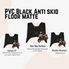 Premium PVC Black Anti skid floor matte for vida V1/V1 Pro/V1 plus/V2/V2 Pro/V2 plus