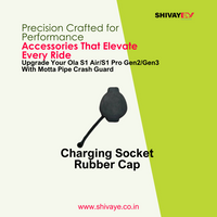 Combo Pack Of 7 In one Accessories Kit with motta pipe crash guard For Ola S1 Air/S1 Pro Gen2/S1 Pro Gen3