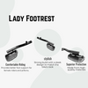 Ather 450 and 450X lady footrest left side