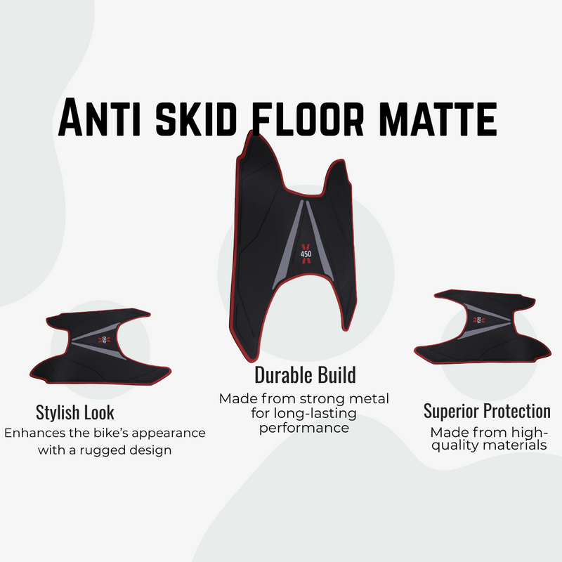 Anti skid floor matte for Ather 450 and 450X