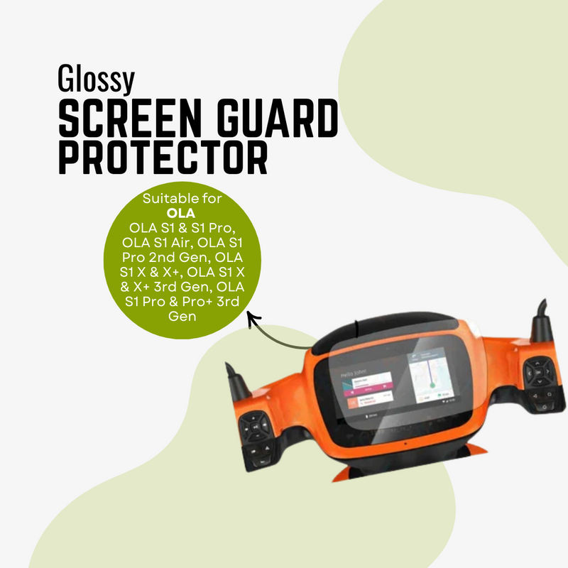 Glossy screen guard protector for ola s1, s1 pro, s1 Air & gen 2