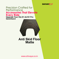 7 In One Accessories Combo Kit With Bothside Foldable Buddy Step For Ola S1 Air/S1 Pro Gen2/S1 Pro Gen 3