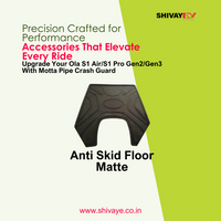 Combo Pack Of 7 In one Accessories Kit with motta pipe crash guard For Ola S1 Air/S1 Pro Gen2/S1 Pro Gen3