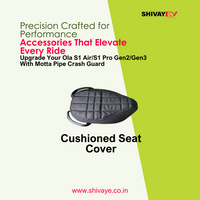 Combo Pack Of 7 In one Accessories Kit with motta pipe crash guard For Ola S1 Air/S1 Pro Gen2/S1 Pro Gen3