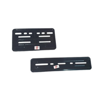 Ola No. Plate Frame Set Plastic