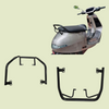 Black Metal Grabrail backrest for ola S1 and S1 pro Gen1