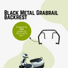 Black Metal Grabrail backrest for ola S1 and S1 pro Gen1