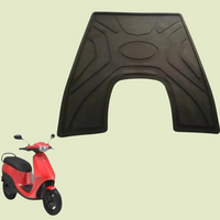 Ola PVC Rubber Premium Floormat black